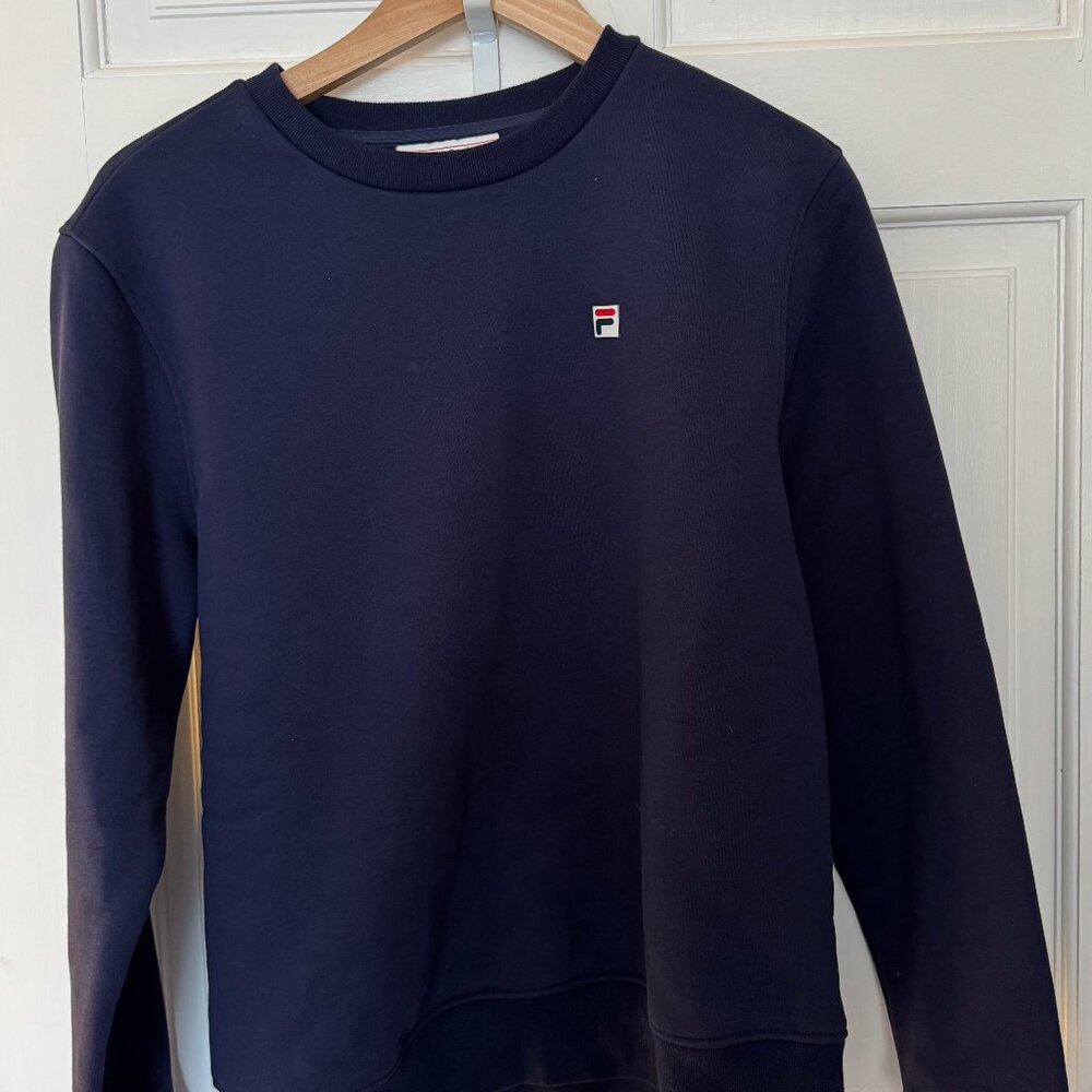 Fila Sweatshirt Medium Navy
